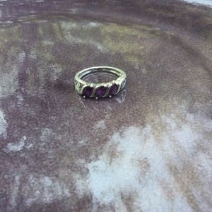 Amethyst Sterling Silver Ring